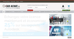 Desktop Screenshot of cad-achat.fr